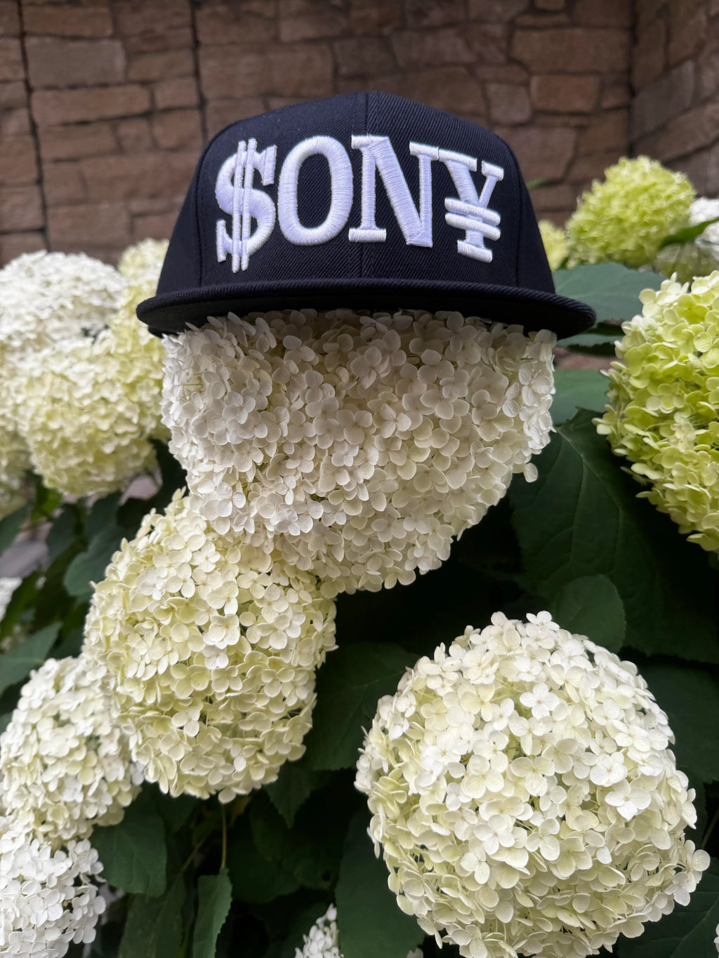 DOLONYEN ファーストピッチ ベースボールキャップ BLACK × White