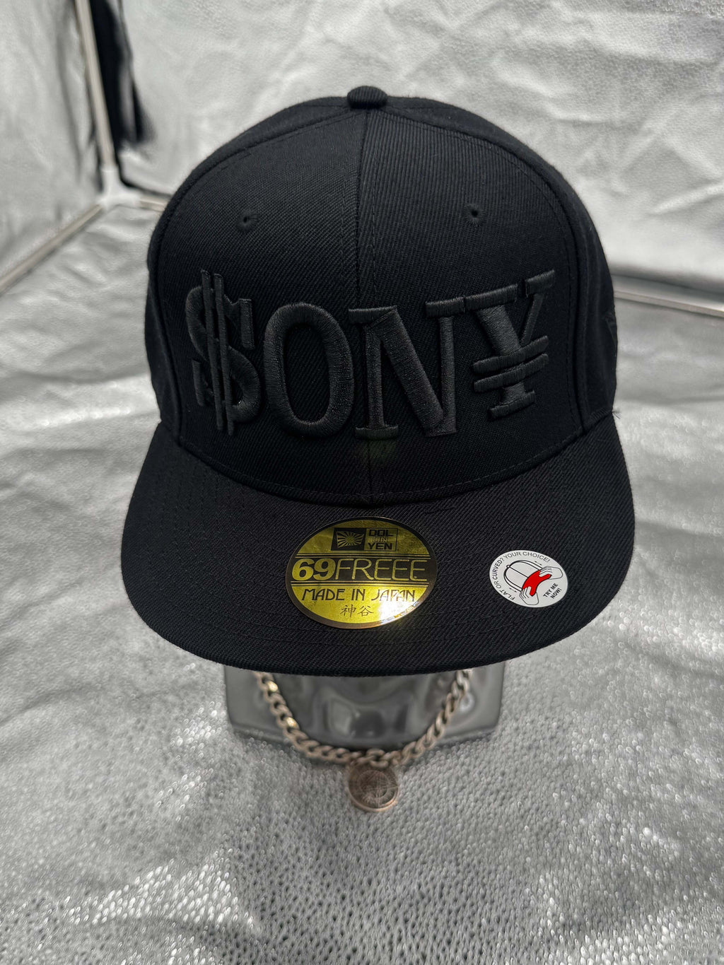 DOLONYEN ファーストピッチ ベースボールキャップ BLACK× BLACK
