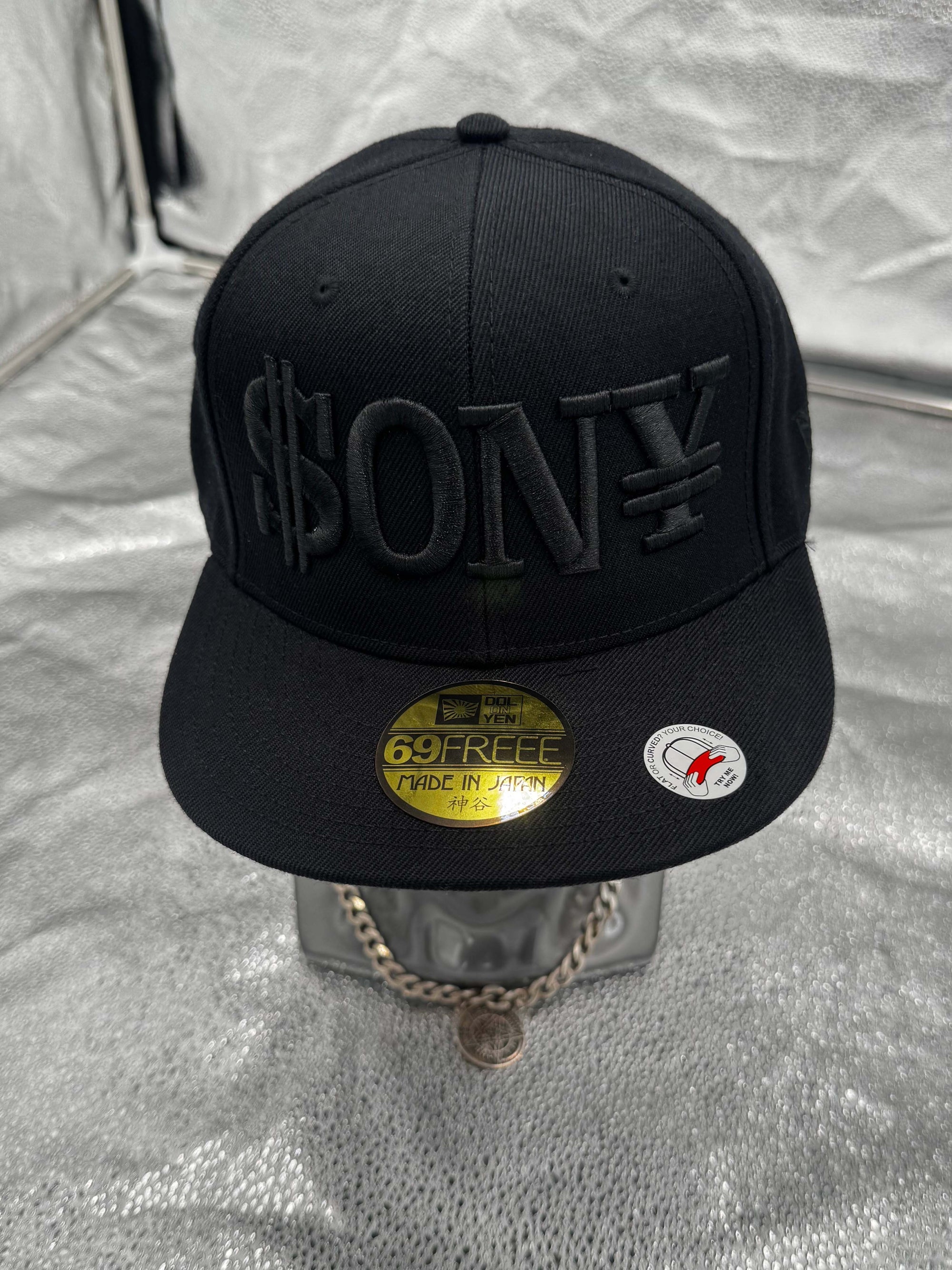 DOLONYEN ファーストピッチ ベースボールキャップ BLACK× BLACK