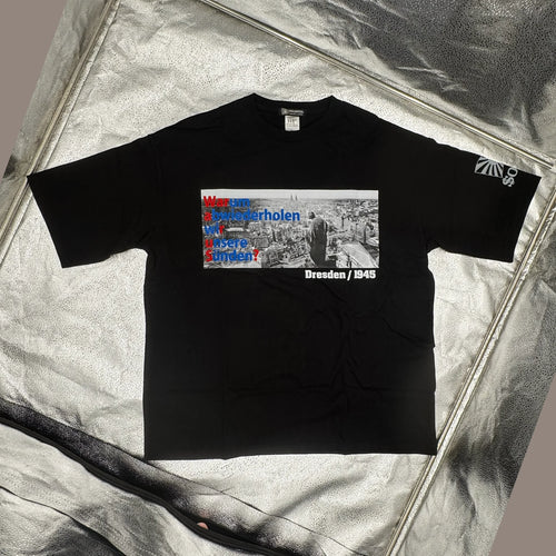 DOLONYEN Luftangriffe auf Dresden 1945 / Gaza now T-shirt
